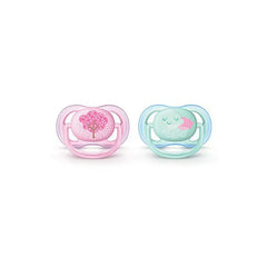 Avent 2 Ultra Air Silicone Pacifiers 0-6 Months Jag Couture London - New York