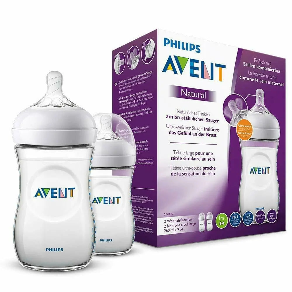 Jag Couture London - New York Avent Baby Bottle PP Natural 260ml x 2 Units