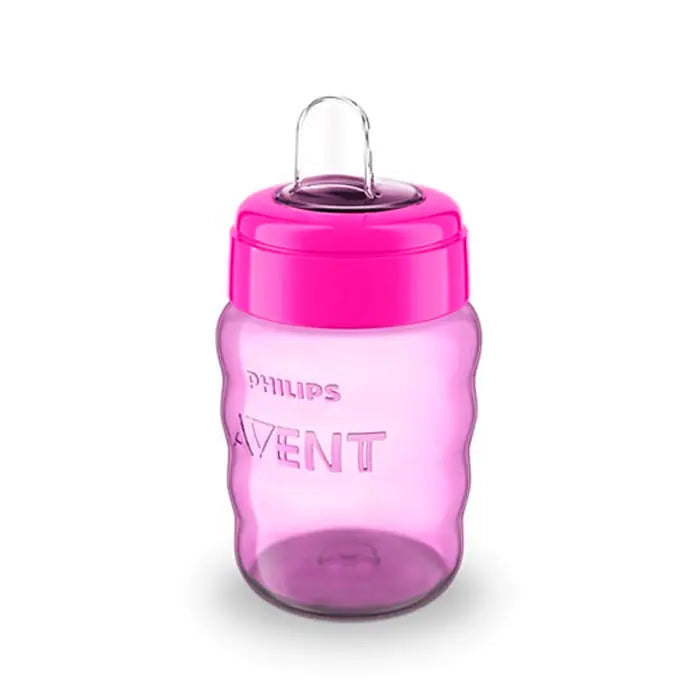 Avent Cup Pink 260ml Soft Mouthpiece +9 Months 1U Jag Couture London - New York