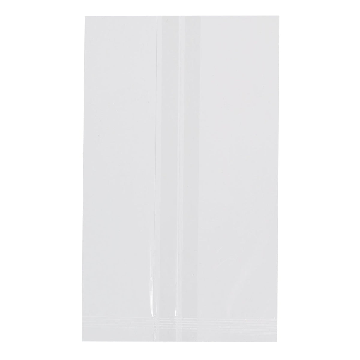 Nature flex compostable crimp bottom bags - 100mm x 150mm