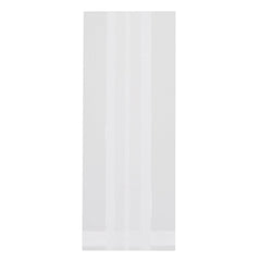 Nature flex compostable crimp bottom bags with side vent - 76mm x 114mm x 180mm