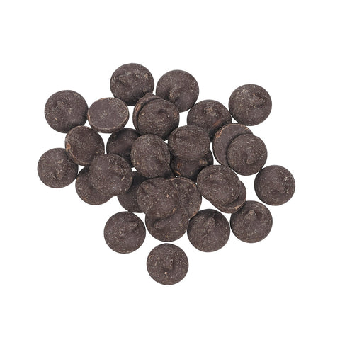 Dark Q11 chocolate callets by Jag Couture London with New York design, shown in image BC47.