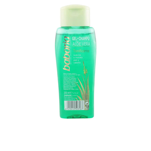 Babaria Aloe Vera Shampoo+Gel 200ml Jag Couture London - New York