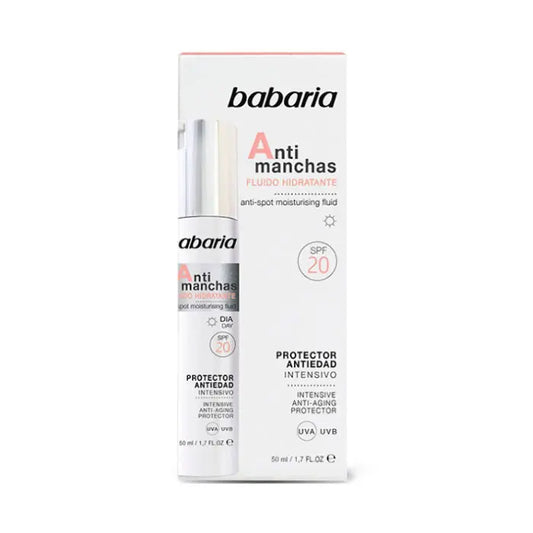 Babaria Anti-Dark Spot Moisturising Fluid Spf20 50ml Jag Couture London - New York