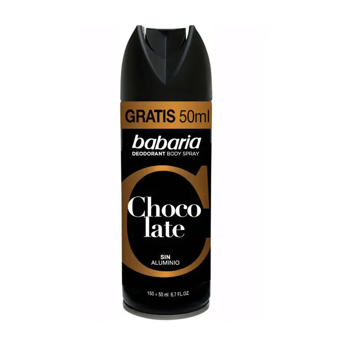 Babaria Chocolate Deodorant Spray 200ml Jag Couture London - New York