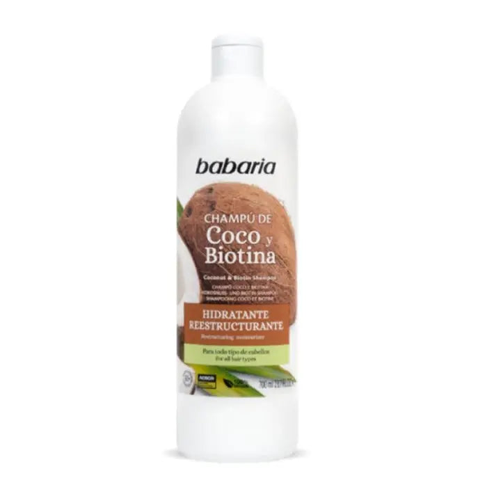 Babaria Coconut Shampoo With Keratin And Biotin 700ml Jag Couture London - New York