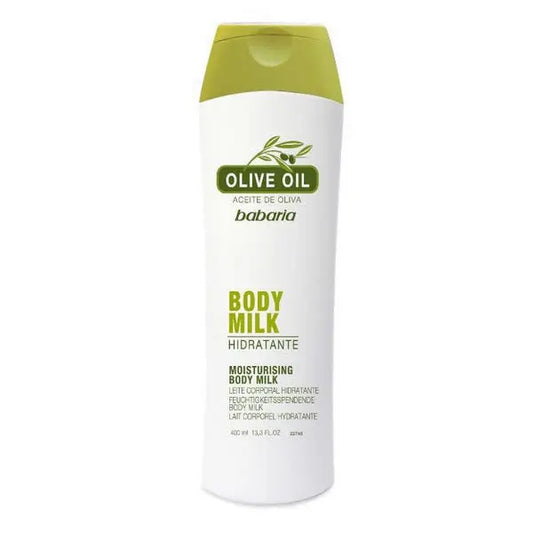Babaria Moisturizing Olive Oill Body Milk 400ml Jag Couture London - New York