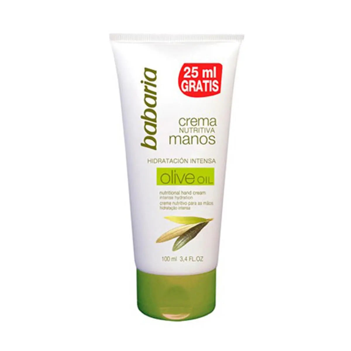 Babaria Olive Oil Nourishing Hand Cream 75ml Jag Couture London - New York