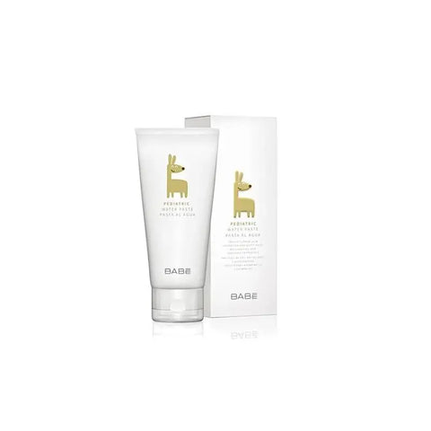 Babe Babé Pediatric Water Paste pH 6.5 in 100ml tube, suitable for children's skin, with brand label visible.