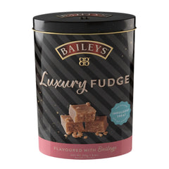 Baileys flavoured luxury fudge in tin Jag Couture London - New York