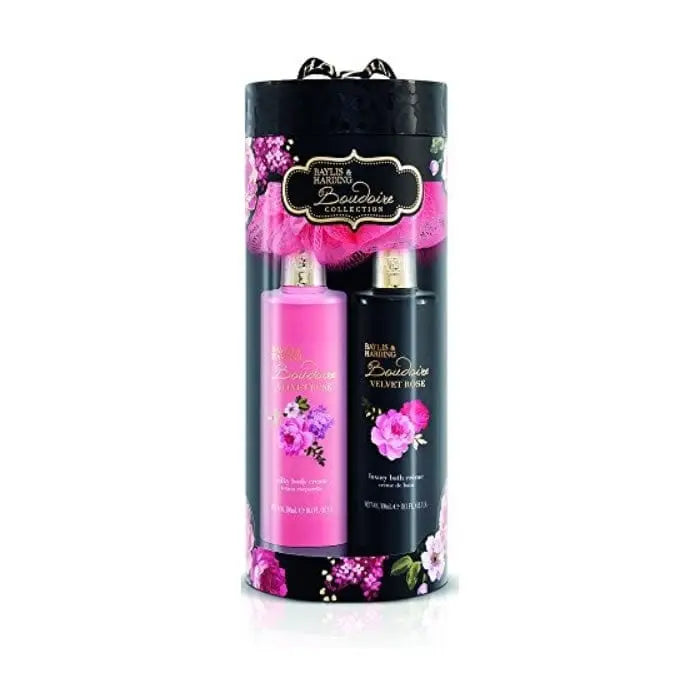 Jag Couture London - New York Baylis And Harding Boudoire Velvet Rose Shower Sensations Set 3 Pieces 2018