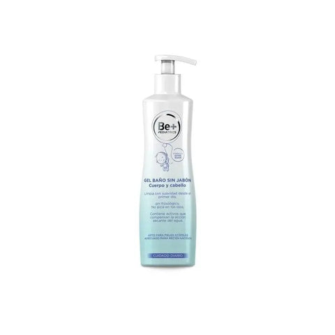 Be Pediatrics soap-free bath gel in 500ml bottle by Jag Couture London New York, gentle and suitable for children's skin.