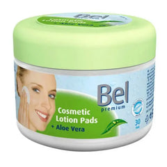 Jag Couture London - New York Bel Premium Cosmetic Lotion Pads Aloe Vera 30 Units