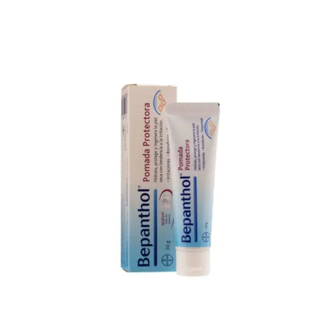 Bephantol baby protective ointment 30g jar by Jag Couture London New York, with a white lid and clear label on a white background.