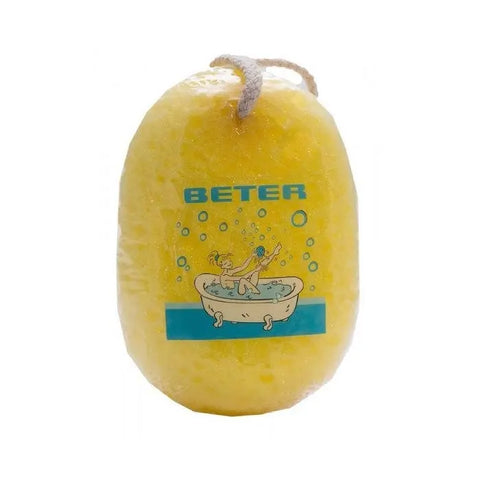 Jag Couture London-New York Beter bath sponge made of natural imitation, soft and exfoliating for gentle cleansing.