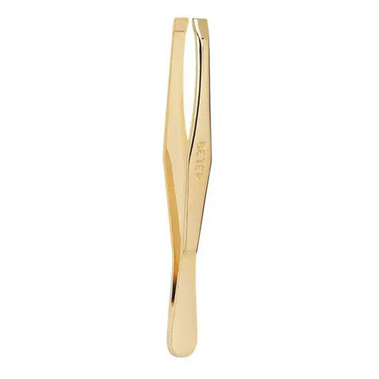 Beter Gilded Straight Tip Tweezers Jag Couture London - New York