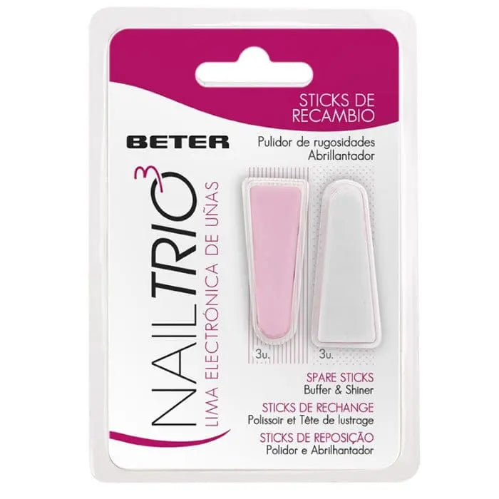 Jag Couture London - New York Beter Nail Trio Spare Sticks Electronic File