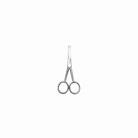 Beter Roma baby scissors with rounded tips and plastic handles, designed for gentle baby grooming by Jag Couture London New York.