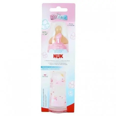 Biberon Rose 300ml Nuk Jag Couture London - New York