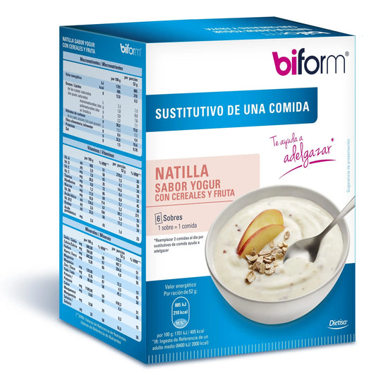 Biform Natillas Yogur Cereales 6 Sobres Jag Couture London - New York