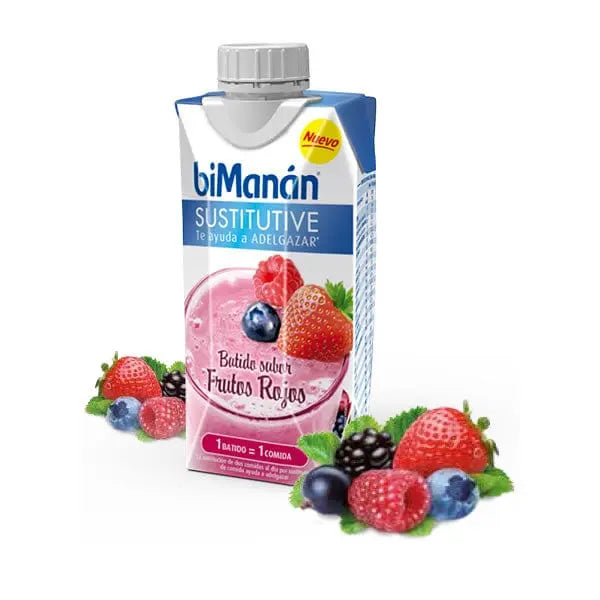 Jag Couture London - New York Bimanán Sustitutive Red Fruits-Flavoured Milkshake 330ml