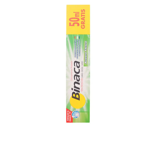 Binaca Fresh Breath Toothpaste 75ml + 50ml Free Jag Couture London - New York