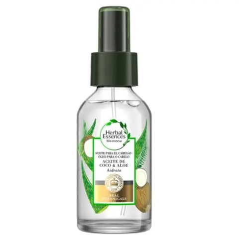 Jag Couture London Bio:Renew Biphasic Moisturizing Oil with coconut and aloe in a 100ml bottle, shown in the image.