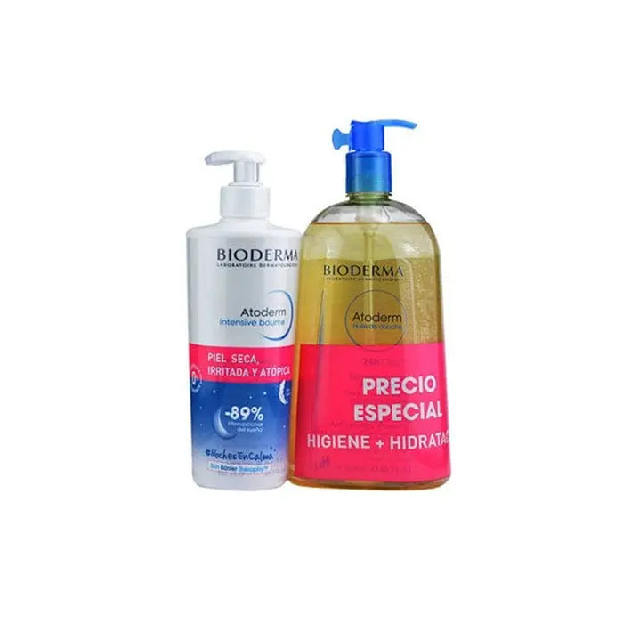 Jag Couture London - New York Bioderma Pack Atoderm Intensive Baume 500ml + Atoderm Shower Oil 1000ml