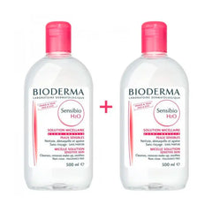 Bioderma Sensibio H2O Make Up Removing Micelle Solution 2x500ml Jag Couture London - New York