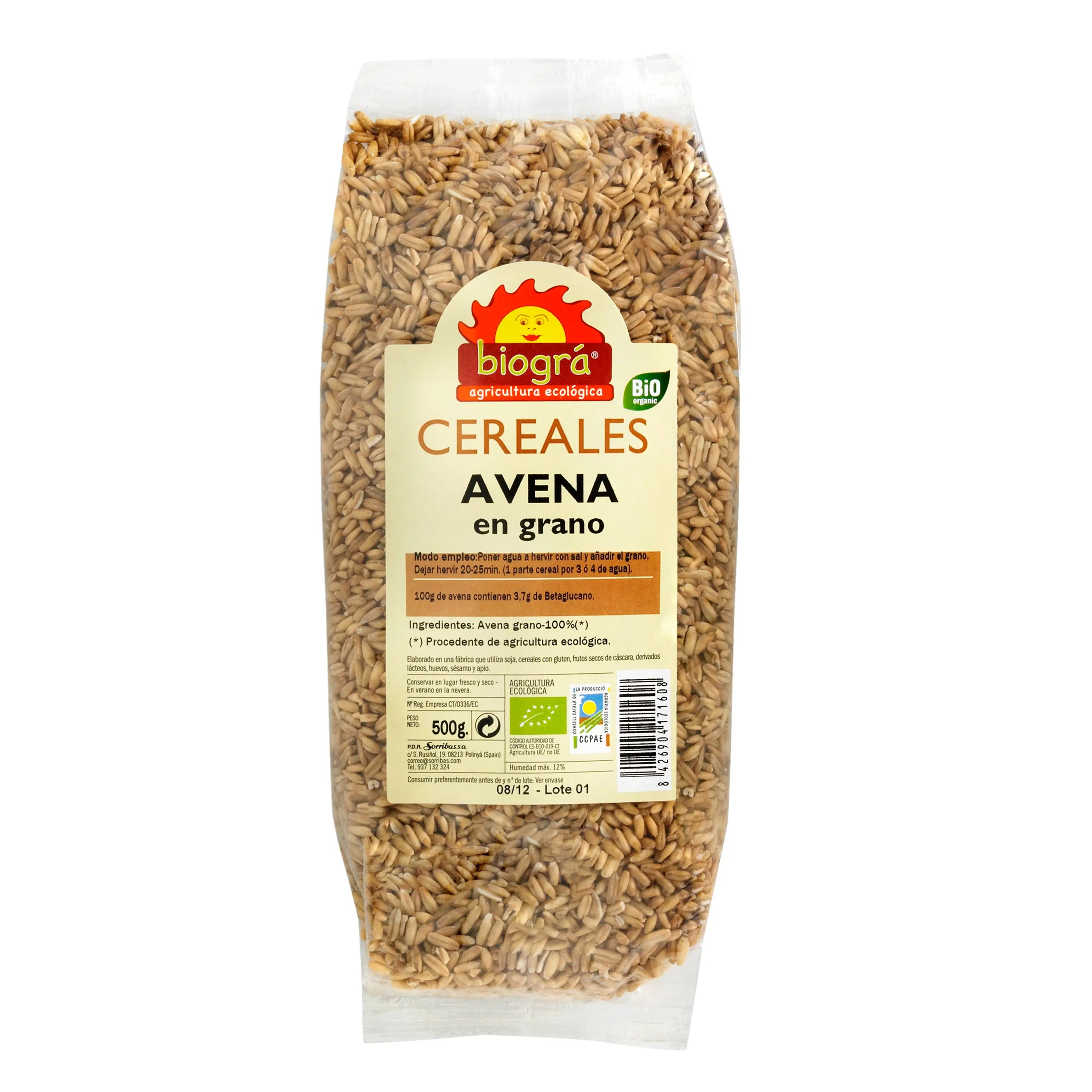 Biográ Avena En Grano 500g Biogra Bio Jag Couture London - New York