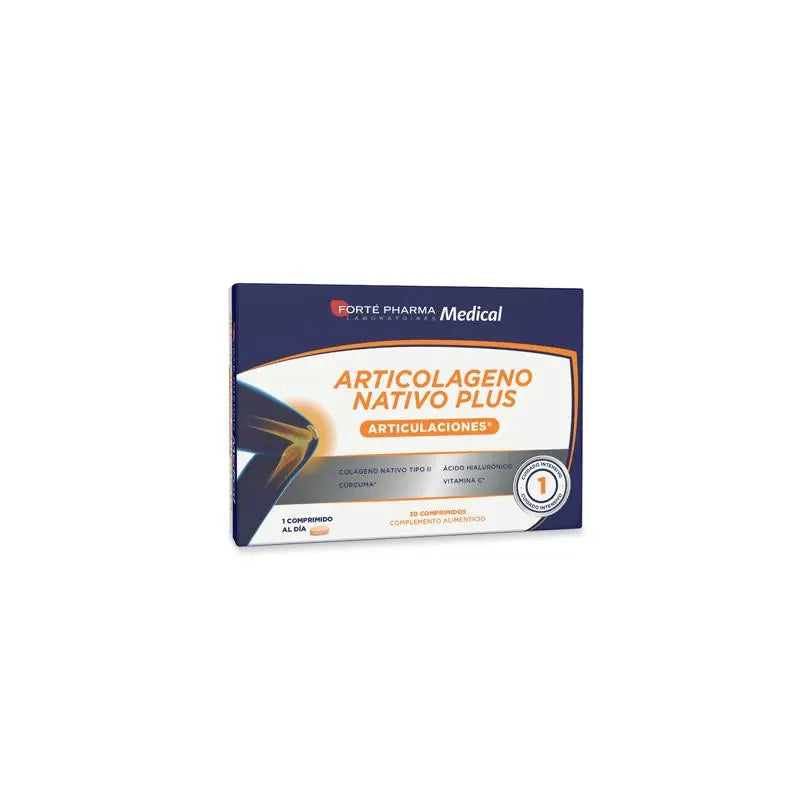 Bioibérica Forte Pharma Articolágeno Nativo Plus 30 Comprimidos Jag Couture London - New York