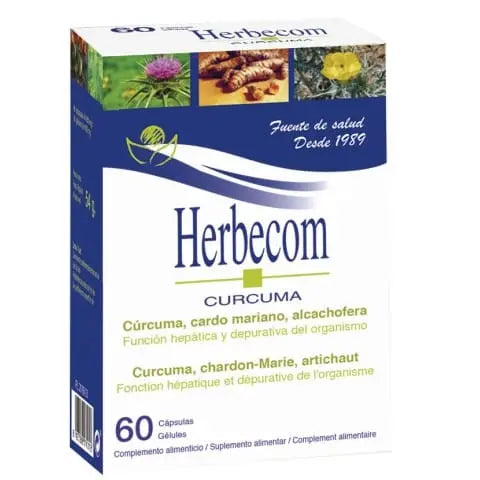 Jag Couture London - New York Bioserum Herbecom Curcuma 60 Caps