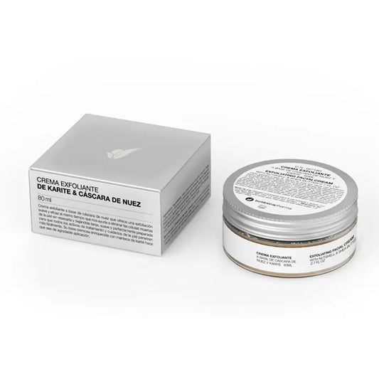 Botánicapharma Nutshell and Shea Butter Exfoliating Face Cream 80ml Jag Couture London - New York