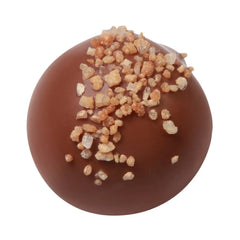 Britta - milk chocolate with crème brûlée flavoured white ganache 15.2g Jag Couture London - New York