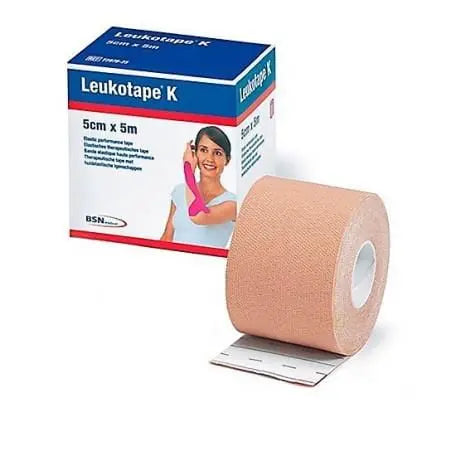 Jag Couture London - New York Bsn Medical Leukotape K Neuro Muscular Tecnical Bandage Vnm Beige 5 Cm X 5 C