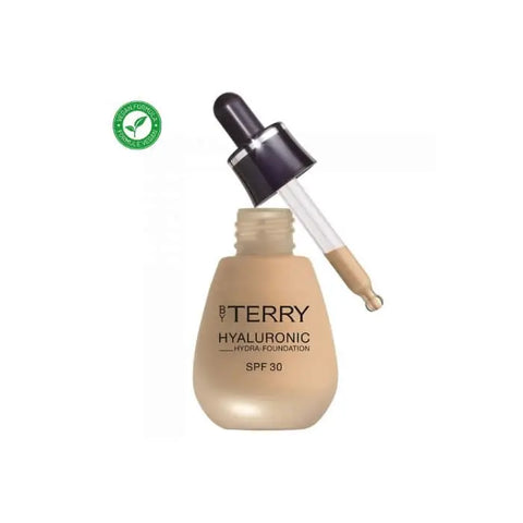 By Terry Hyaluronic Hydra-Foundation SPF30 in 200W Natural, featuring a smooth, natural-looking foundation with hydrating formula.
