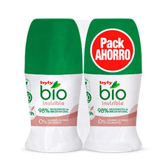 Byly Bio Natural 0% Invisible Deodorant Roll On 2x50ml Jag Couture London - New York