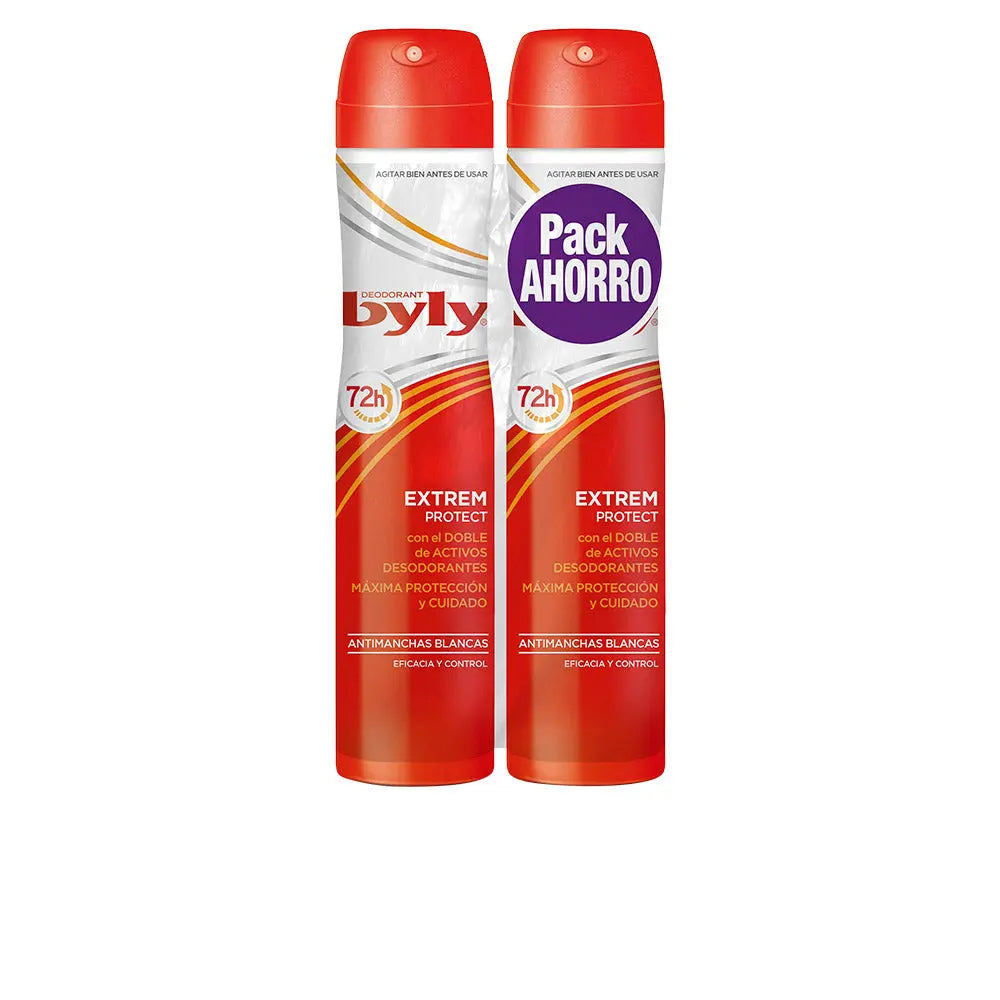 Byly Extrem 72h Deodorant Spray 2 x 200ml Jag Couture London - New York
