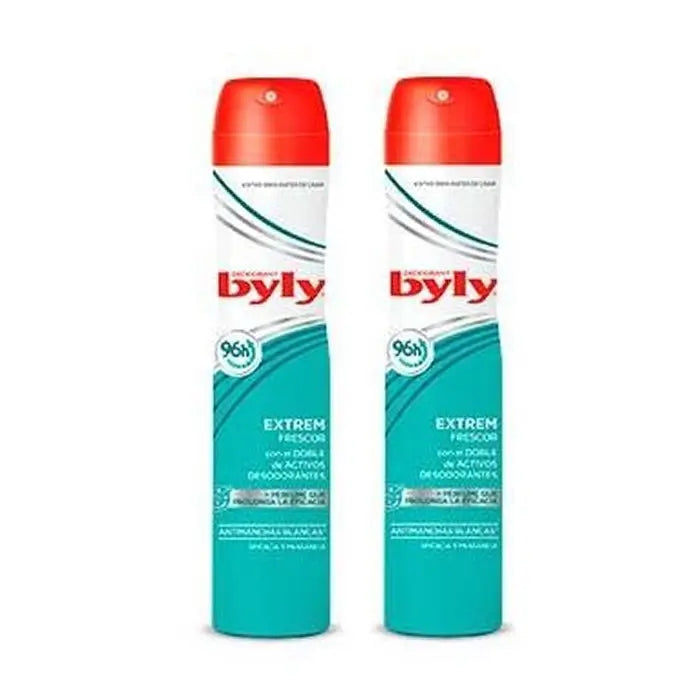 Byly Extrem Frescor Deodorant Spray 2x200ml Jag Couture London - New York