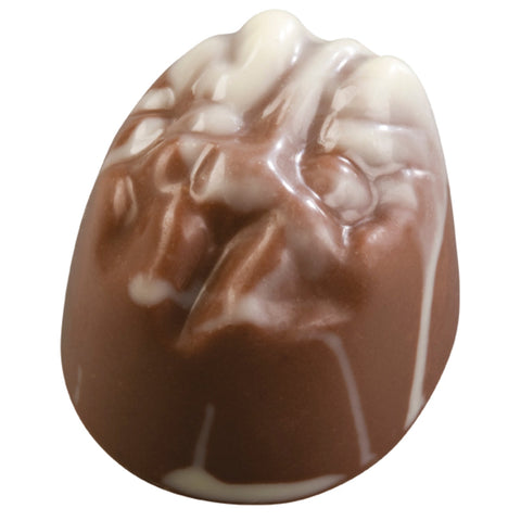 Jag Couture London Desiree milk vanilla cream chocolate with caramelized nuts and caramel, 18g bar