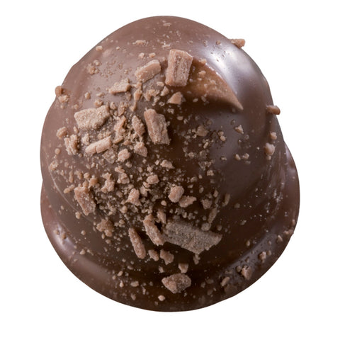 Manou Milk chocolate mousse by Jag Couture London-New York, 12.5g individual serving with smooth, creamy milk chocolate texture.