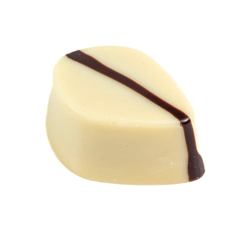Citroen zingy Italian lemon ganache filling in a white chocolate shell, 14.2g, by Jag Couture London New York.