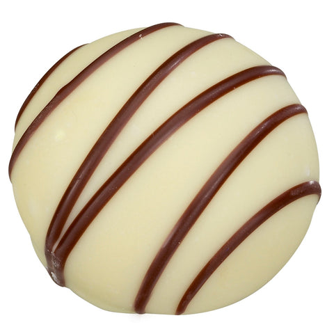 Okapi white chocolate with coffee caramel filling on a croquant base, 17.7g, by Jag Couture London New York.