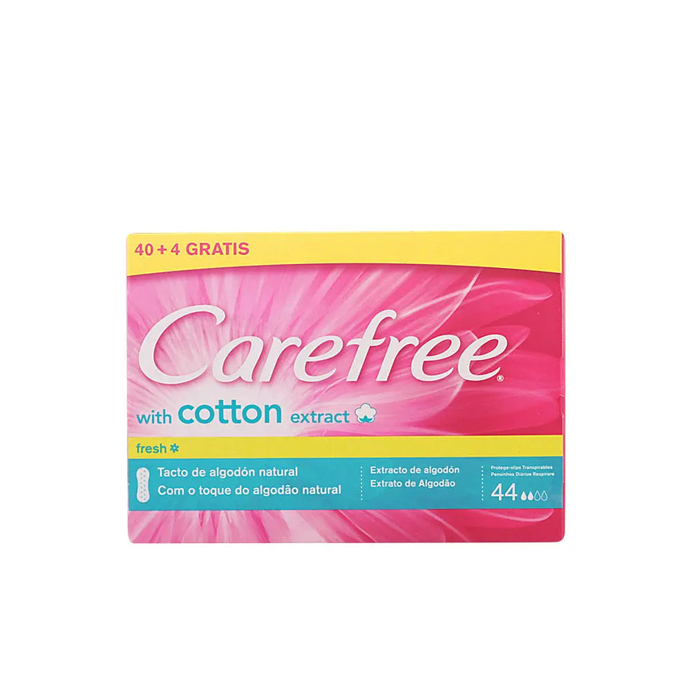 Carefree With Cotton Extract Fresh Pantyliners 44 Units Jag Couture London - New York
