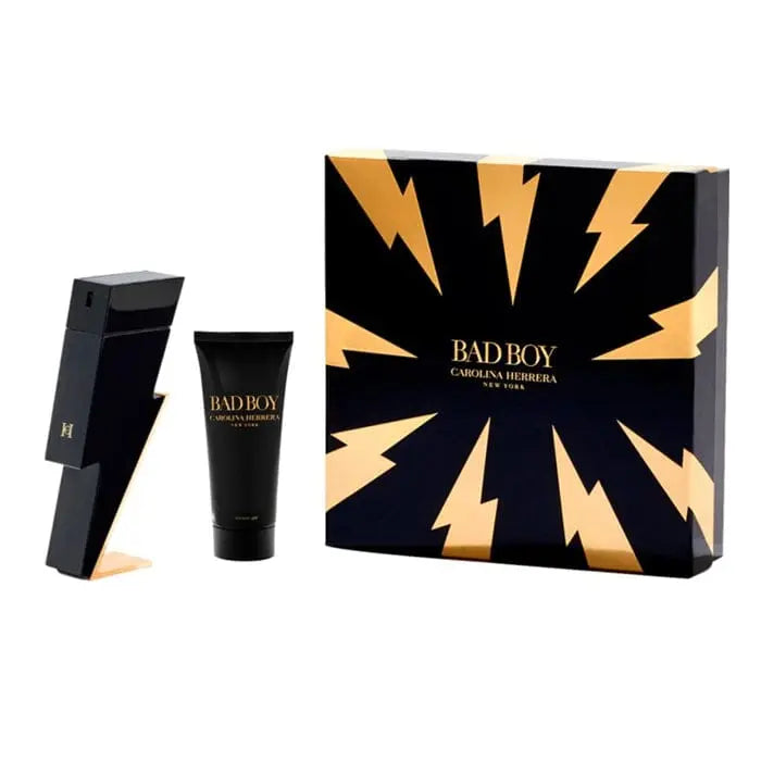 Jag Couture London - New York Carolina Herrera Bad Boy Eau De Toilette Spray 100ml Set 2 Pieces 2021
