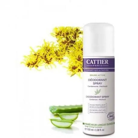 Cattier Paris Cattier Desodorante Spray Active 100ml Jag Couture London - New York