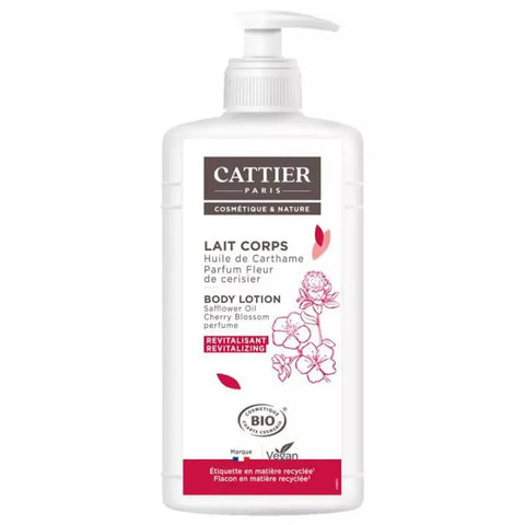 Cattier Paris Cattier Leche Corporal Revitalizant 500ml moisturizing body milk bottle, natural skincare product from Cattier Paris