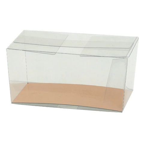 Jag Couture London-New York 250g cello ballotin box, 110x60x55mm, with clear transparent cellophane wrapping.