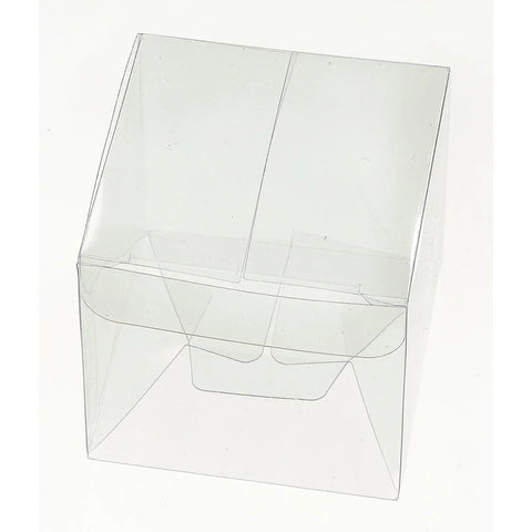 Jag Couture London New York 6.5cm cello cube, decorative transparent acrylic cube for jewelry or display.