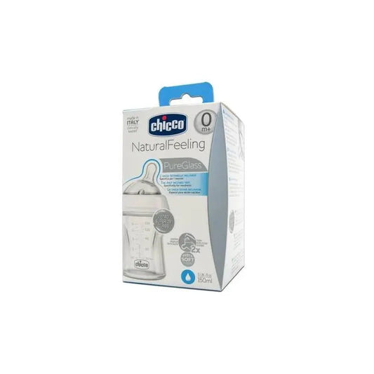 Chicco Baturalfeeling 150ml Glass Jag Couture London - New York